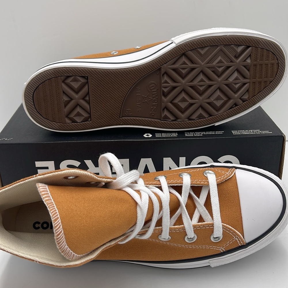 Converse WMNS CTAS LIFT HI
GINGERSNAP/WHITE/BLACK A11537F Platforms Sneakers - Picture 7 of 16